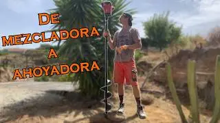 Transformamos una Rubimix en una ahoyadora casera (&iexcl;funciona incre&iacute;ble!)
