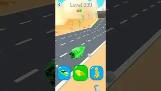 Shape-shifting Funny Race All Level Gameplay Walkthrough Master Level #880 BeamNG.drive #Shorts