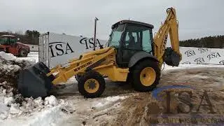 20720 - Ford\New Holland 675E 4x4 Tractor Backhoe Will Be Sold At Auction!