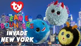 На Нью-Йоркской выставке игрушек появились игрушки Beanie Bouncers.
