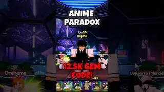 2 новых кода в Anime Paradox | Roblox