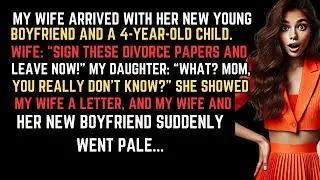 My wife brought her lover and his kids to end our marriage  But my daughter's words shocked