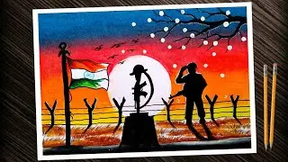 martyrs day chart/poster drawing. shaheed diwas drawing. shaheed diwas chart /poster making.