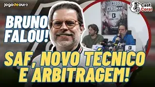 🚨EXCLUSIVO! VEJA O QUE DISSE O PRESIDENTE: SAF, NOVO TÉCNICO E ARBITRAGEM DA FPF. #castcoral 