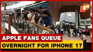 Apple iPhone 17 Series Debuts In India To Massive Queues & Rush