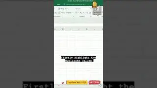 How to remove duplicate values in excel #shorts #Shorts #HackElite #Excel #trick