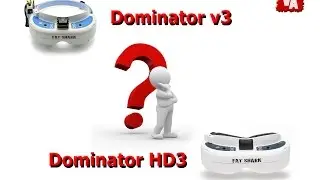 Fat Shark Dominator HD3 после оф сервиса в Великобритании.