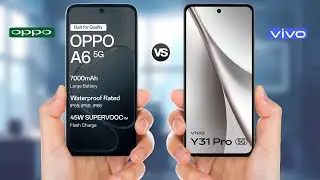 OPPO A6 5G vs Vivo Y31 Pro 5G || Full Comparison 