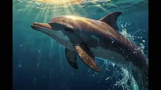 The playful dolphin song  in English