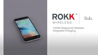 Scanstrut ROKK Wireless - Sub 12/24V Waterproof Wireless Integrated Charging