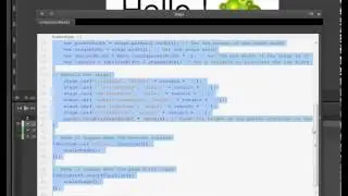 Edge Animate create a responsive stage