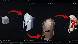 Creating a Spartan Helmet in Blender For Beginners!