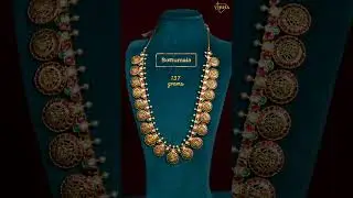 Bottu Maala is Back in Style 🔥 137gms Bridal Necklace Reimagined for 2025 #vibhajewellers #gold