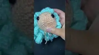 Crochet Mermaid #amigurumi  (No Pattern)