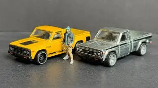 Opening Hot Wheels Mazda Repu Yellow & Zamac #hotwheels #mazdarepu #diecastcars 