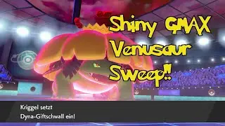 Shiny GMAX Venusaur Sweep! TOTAL ANNIHILATION!