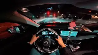 IT'S 1 A.M COME DRIVE WITH ME - NISSAN KICKS 2025 - CHILL LATE NIGHT VIBES ASMR