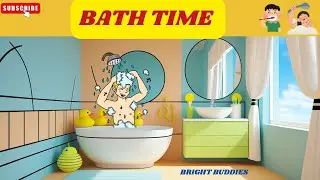 Bath Time Song for Kids 🚿 | Fun & Easy Bath Routine for Toddlers & Preschoolers