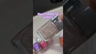 New CHANEL LE VERNIS 💅 #ChanelNails #LEVERNIS #magneticmuse #SUNSETSURFER #MIDNIGHTDANCER #nailcolor