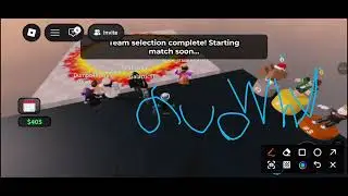 Getting destroyed in blind shot.