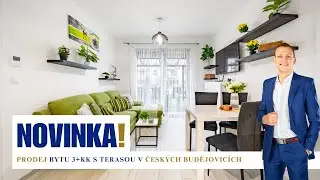 ✅ PROD&Aacute;NO ✅  - prodej bytu 3+kk s terasou a parkov&aacute;n&iacute;m