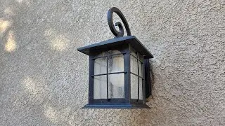 Home Decorators Collection Brimfield 1-Light Aged Iron Outdoor Wall Lantern |QUICK OVERVIEW|