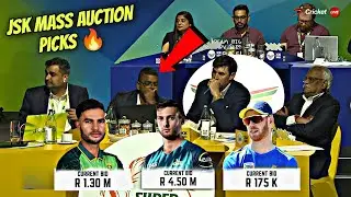 Rezza Hendricks, Janneman Malan And Kyle Verreynne - Csk New Players 🔥 Csa T20 League Auction Live