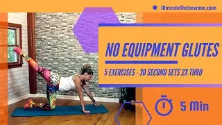 5 minute GLUTES Workout for Women