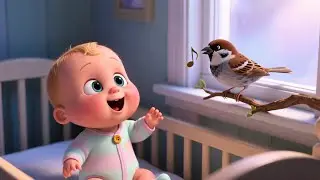 Sparrow Singing Morning 🐦🎵 | Learn Animal Sounds & Songs for Kids | Fun Educational Video