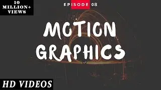 Motion Graphics | Series Part-8 | YOUTUBE INTRO
