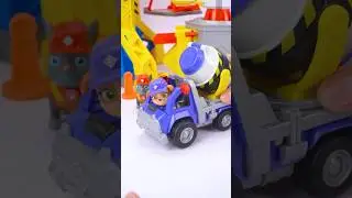 Satisfying and Unboxing with Rubble's Cement Mixer Toys Videos #pawpatroltoys #pawpatrol