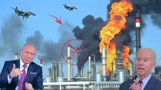13 minutes ago! The largest US oil base was destroyed by Russian Yak-141 fighter jets, ARMA3
