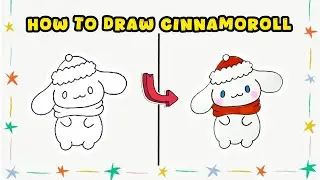 How to Draw Cinnamoroll from Sanrio &ndash; Kawaii Character Drawing