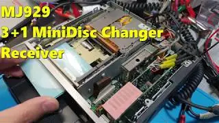 KENWOOD MJ919 MiniDisc 3+1 Changer Receiver - Internal operations