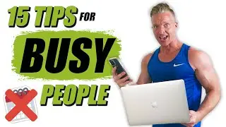 How To Find Time To Workout As Entrepreneurs With A Busy Schedule (15 WAYS) | LiveLeanTV