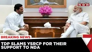 Pattabi Ram Slams YSRCP Over Their Support to NDA On Presidential Elections | Latest News