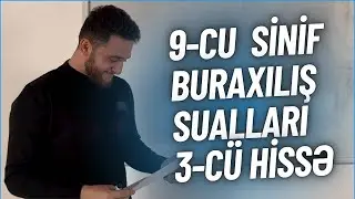 9-cu sinif vacib qaydalar | ümumi təkrar (3-cü hissə)
