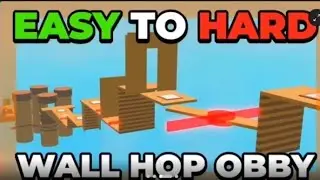 ЛЕГКИЙ ИЛИ СЛОЖНЫЙ ПРЫЖОК ПО СТЕНАМ ОББИ 2 #R9BLOX