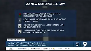 New AZ motorcycle law