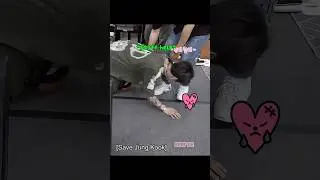 Jungkook Is Very Sick After Stage And Staffs Care For Him 💜🥺 #shorts #jungkook #staff #bts