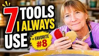 7 Pottery Tools I Use - BONUS - My Secret Favorite Number 8