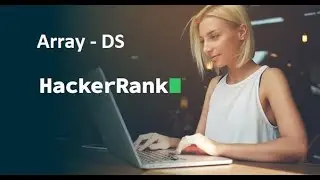 1. Arrays - DS solution in hindi #hackerrank #hackerranksolutions