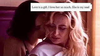 lesbian love is a gift - (Stella & Dagbjort) - from my book