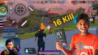 Indus Gameplay Solo vs Squad 16 Finishes🔥in Indus Battle Royale