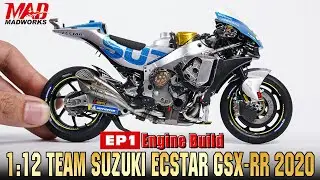 2 Years in the Making: The Most Detailed 1/12 Suzuki GSX-RR Model Ever | EP1: Engine Build