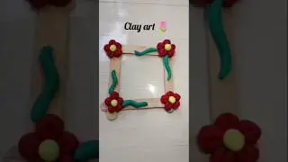 Easy clay art /Sea of Craft#easy #decor  #love #art #seaofcraft#satisfying #youtube #shorts