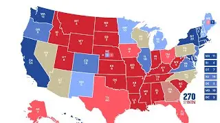 Buttigieg VS Vance 2028 Election Night Prediction!