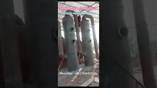 Nigeria waste plastic pyrolysis equipment installation site