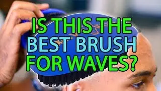 Wavy Wolf Premium Wood Handle 360 Curved Waving Hair Brush!
