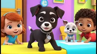 Puppy Becomes a Super Spy 🕵️&zwj;♂️ | Funny and Fun Kids Nursery Rhyme Animation